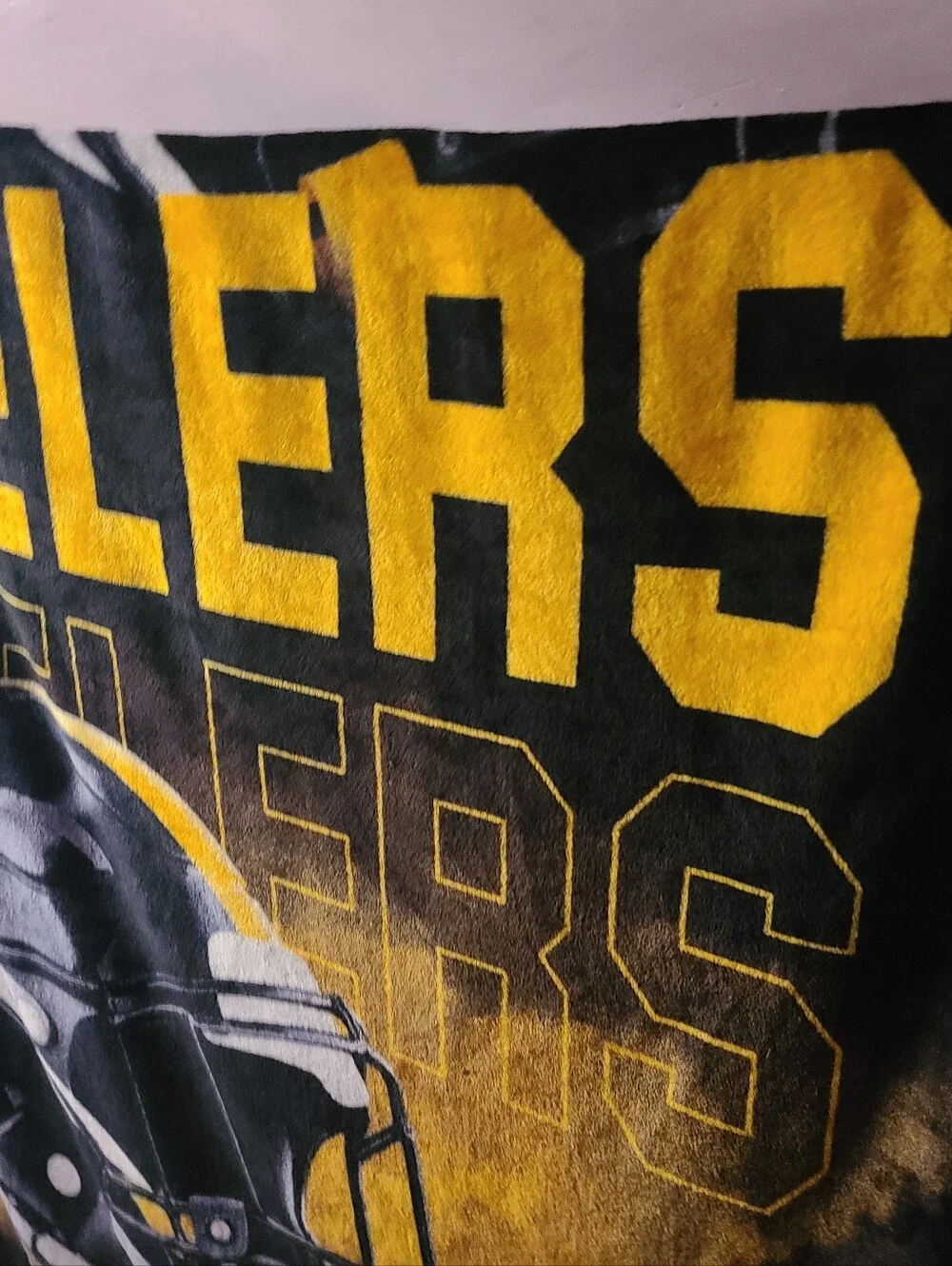 PITTSBURGH STEELERS BIG PLUSH THROW BLANKET 80X60